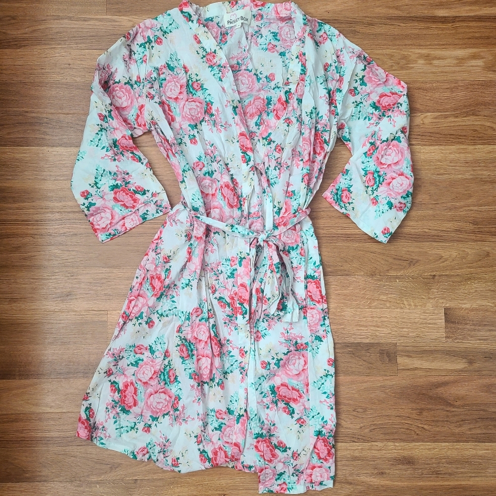 Floral Robe NWOT